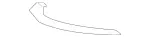 2188853100 - : Trim Molding for Mercedes-Benz Image