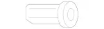 2019900558 - Rear End: Rivet Nut for Mercedes-Benz Image