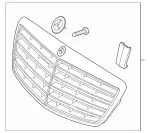 22188000837712 - Body: Grille Assembly for Mercedes-Benz Image