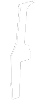 90669215027J69 - Body: Center Pillar Trim for Mercedes-Benz Image