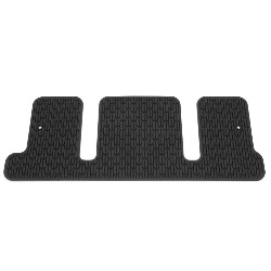 Third-Row One-Piece Premium All-Weather Floor Mat in Titanium (For models with Second-Row Captain's Chairs) - ACDelco (22890531)