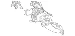 2600904200 - : Turbocharger for Mercedes-Benz Image