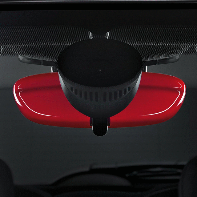 51162353716 - : Interior Mirror Cover, Blazing Red for Mini Image