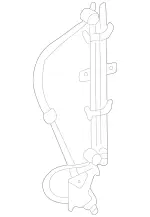 4637301046 - : Window Regulator for Mercedes-Benz Image