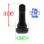 VS413 - : Valve Stem Snap In Rubber Bulk for Gorilla Automotive Image
