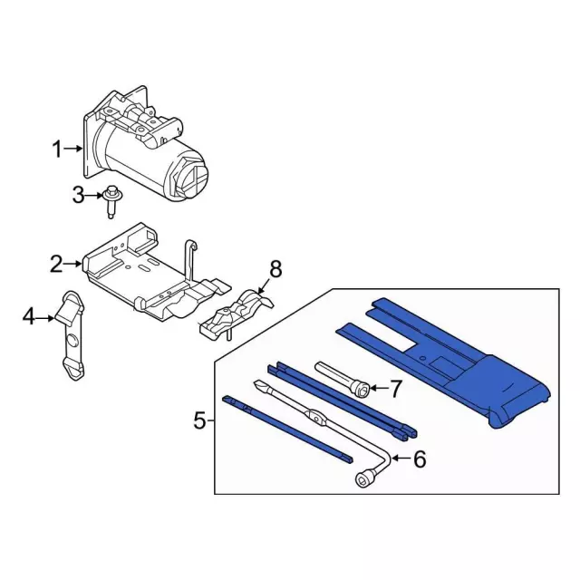 Tool Roll - Ford (PC3Z-17005-G)