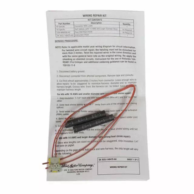 Electrical Pigtail  - Motorcraft (WPT-1683)