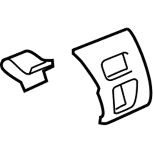 BT4Z7804338BA - Body: Trim Bezel for Ford: Edge Image