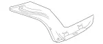 21569066259C24 - Body: Deck Lid Trim for Mercedes-Benz Image