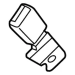 HG9Z5460045AE - Electrical: Buckle End for Ford: Fusion, Police Responder Hybrid, SSV Plug-In Hybrid Image
