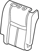 886616SB0A - Body: Seat Back Pad for Infiniti Image