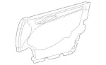 20272002527E02 - : Door Trim Panel for Mercedes-Benz Image