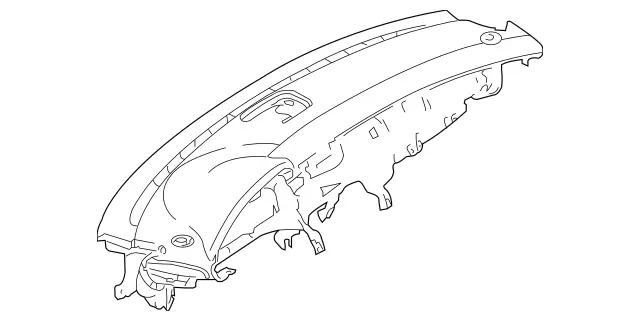 21968015879E38 - Body: Upper Panel for Mercedes-Benz Image