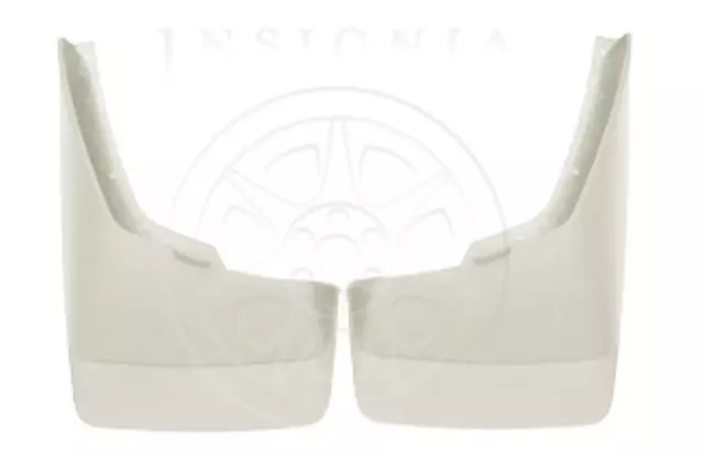 19170463 - Exterior: Splash Guards, Molded, Rear Set for Chevrolet: Silverado 1500, Silverado 1500 Classic, Silverado 1500 HD, Silverado 1500 HD Classic, Silverado 2500, Silverado 2500 HD, Silverado 2500 HD Classic, Silverado 3500, Silverado 3500 Classic, Silverado 3500 HD Image