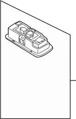 26465AL500 - Body: Courtesy Lamp for Infiniti Image