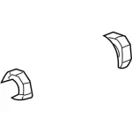 F3TZ5A231A - : Muffler Clamp for Ford: E-150 Econoline, E-150 Econoline Club Wagon, E-250 Econoline, E-350 Econoline, E-350 Econoline Club Wagon, E-350 Super Duty, Econoline Super Duty, F-250, F-250 HD, F-350, F-Super Duty Image