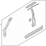 76020CR030 - Body: Uniside Assembly for Infiniti Image