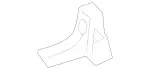 2167230114 - Front Doors: Holder for Mercedes-Benz Image