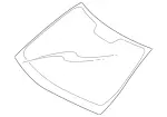 2126703801 - : Windshield for Mercedes-Benz Image