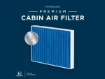 8R79PS8100A - Interior: Premium Cabin Air Filter (Xl) for Honda: Ridgeline Image