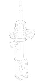 2423230500 - : Shock-Absorber Strut for Mercedes-Benz Image