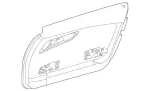 19072021008T18 - Body: Door Trim Panel for Mercedes-Benz Image