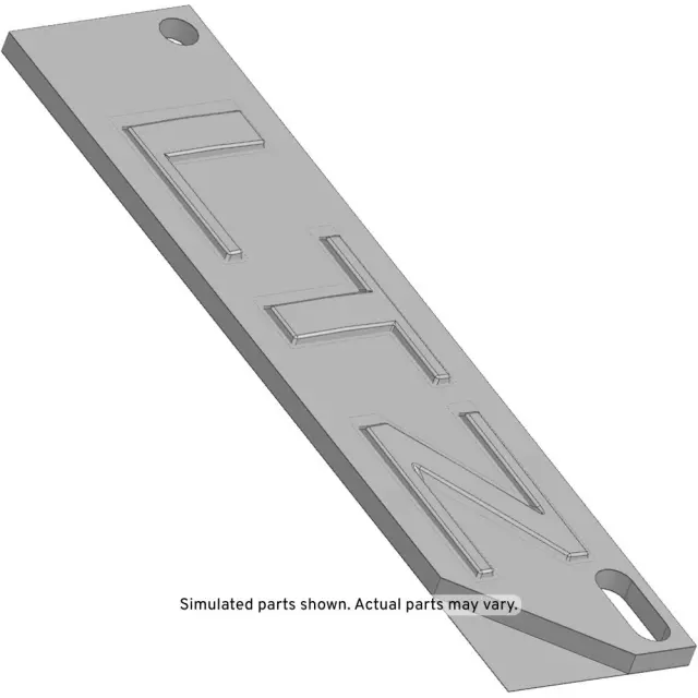 23400412 - Body: Nameplate for GM Image