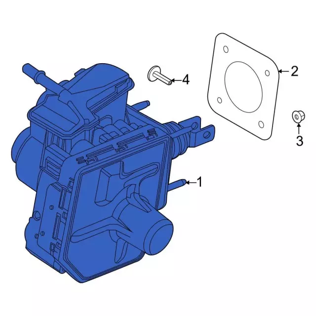 L1MZ2005K - : Brake Booster for Ford: Explorer, Police Interceptor Utility | Lincoln: Aviator Image
