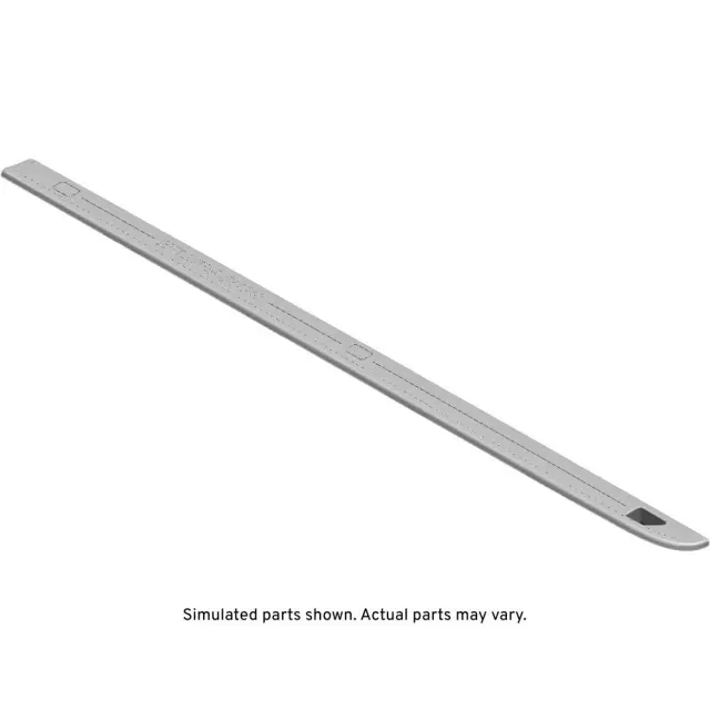 22763056 - Body: Truck Bed Molding for Chevrolet: Silverado 1500, Silverado 2500 HD, Silverado 3500 HD Image