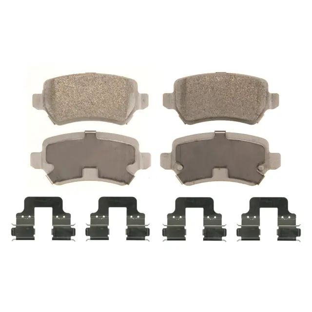 MX1362 - : Wagner ThermoQuiet MX1362 Rear Disc Brake Pad Set Semi-Metallic for WAGNER BRAKE Image