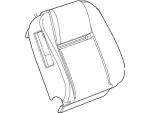 5W6Z7664417BAA - Body: Seat Back Cover for Ford Image