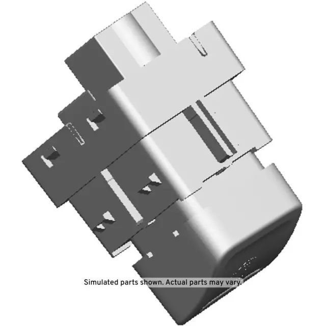 84434575 - : Black Parking Brake Control Switch for GM Image