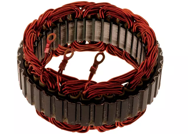 10470439 - Electrical: Stator for Buick: Park Avenue, Riviera, Roadmaster | Cadillac: 60 Special, Allante, DeVille, Eldorado, Escalade, Fleetwood, Seville | Chevrolet: C1500, C2500, C3500, C3500HD, Camaro, Caprice, Corvette, Impala, K1500 Pickup, K2500 Pickup, K3500 Pickup, Suburban C1500, Suburban C2500, Suburban K1500, Suburban K2500, Tahoe | GMC: C1500 Pickup, C2500 Pickup, C3500 Pickup, C3500HD, K1500 Pickup, K2500 Pickup, K3500 Pickup, Suburban C1500, Suburban C2500, Suburban K1500, Suburban K2500, Yukon | Oldsmobile: 98, Aurora | Pontiac: Firebird Image