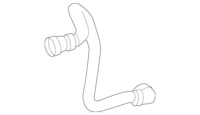 2235006900 - Cooling/Auxiliary Heating: Coolant Hose for Mercedes-Benz: 350SD, S500, S580e Image image