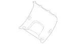 1638801105 - Attachment Parts: Cover for Mercedes-Benz Image
