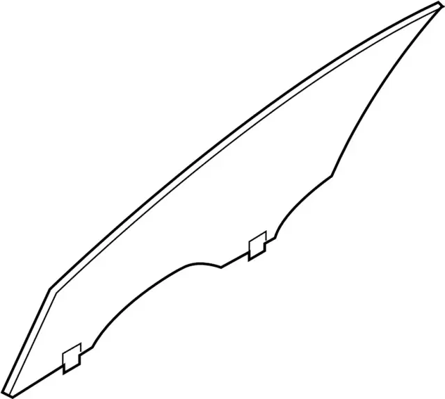 803011NF0A - : Door Glass for INFINITI: G25, G37, Q40 Image