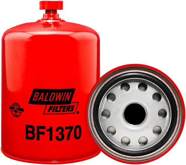 BF1370 - : Fuel/Water Separator Spin-on with Drain for Baldwin Image