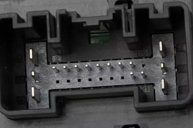 Black Front Passenger Side Door Window Switch - GM (84554630)