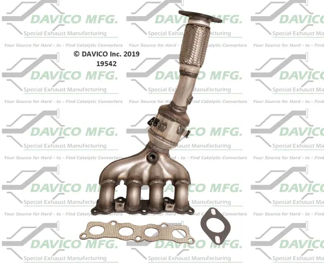 19542 - : Direct Fit Catalytic Converter for DAVICO CONVERTERS Image
