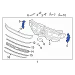JL1Z17B807D - Body: Mount Panel Pad for Ford: Expedition Image