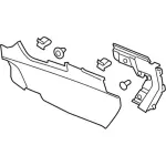 BT4Z7804609AA - Body: Side Trim Panel for Ford: Edge Image