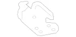 207750102864 - : Hinge Bracket for Mercedes-Benz: E550 Image