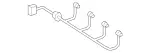 2074401308 - Attachment Parts: Electrical Wiring Harness for Mercedes-Benz Image