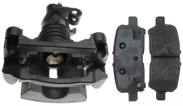 Rear Driver Side Disc Brake Caliper Assembly (Loaded Non-Coated), Remanufactured - GM (19204041)