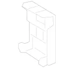 2058884000 - : Holder for Mercedes-Benz Image