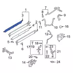 ML3Z8349A - Cooling System: Radiator Shield for Ford: F-150 Image
