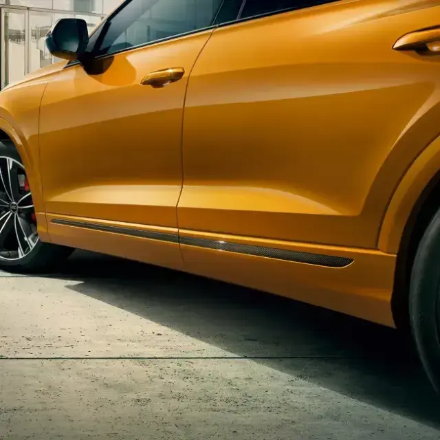 4M8071327A3Q0 - Exterior: Trim Strip - Carbon Rear - Left for Audi Image