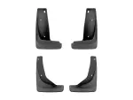 110161120161 - : Black MudFlap No-Drill DigitalFit® MudFlap Kit for WeatherTech Image