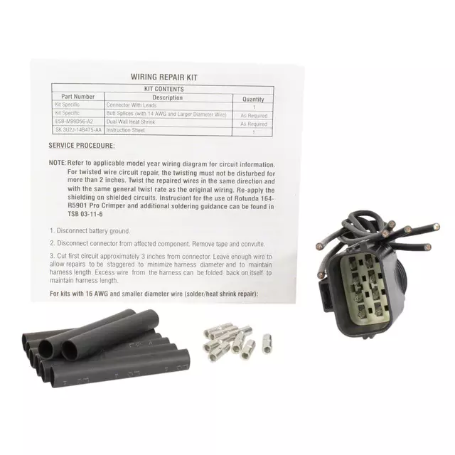Wire Assembly - Ford (AU2Z-14S411-AEB)