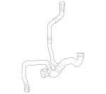 2535014101 - : Coolant Hose for Mercedes-Benz Image